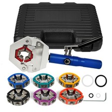 Separable Hydraulic Hose Crimper 7 Dies Air Condtioning Handheld Crimping Set
