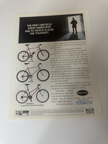 1990 dawes bike range backtrax - bike,