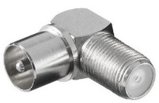 RIGHT ANGLE TV AERIAL COAX