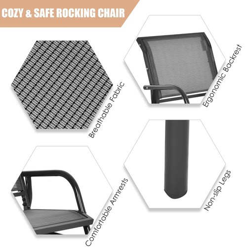 Outdoor rocking chair - outdoor, swing