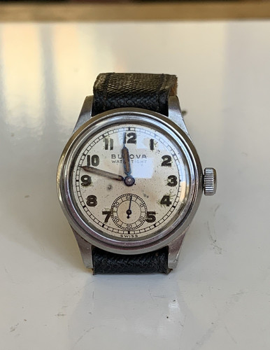 Bulova water tight vintage - bulova, "water