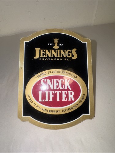 Beer pump clip badge - badge, jennings