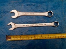2 Britool Combination Spanners 9/16" & 5/8" AF