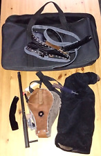 Parts for Northumbrian Smallpipes: 2x Bellows + 1x Sheepskin Bag + Chanter etc.