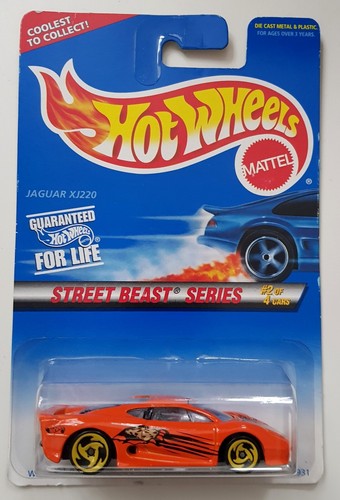 Hot wheels jaguar xj220 street - jaguar,