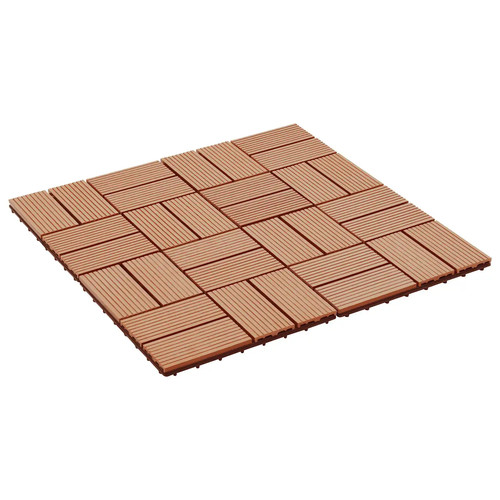 Walplus teak wpc decking tiles - wpc,