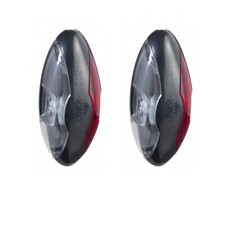 2 x RUBBOLITE 12/ 24V WHITE