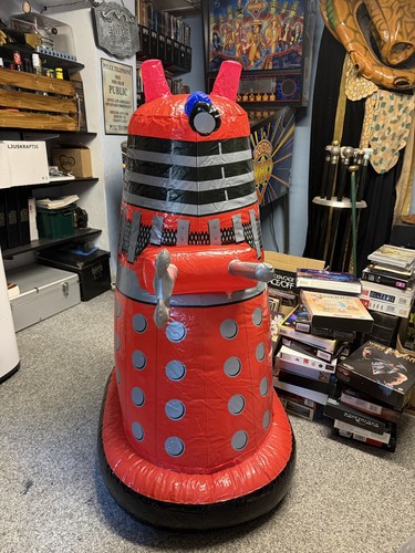 Doctor who red inflatable - doctor,