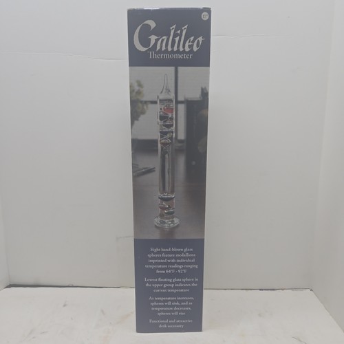 Galileo thermometer - galileo,