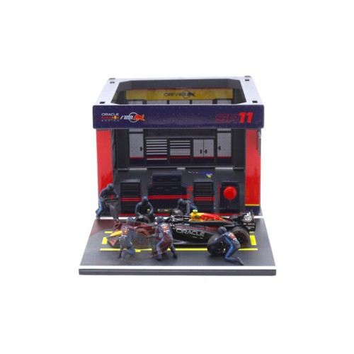Diorama garage pit stop - f1+diorama,