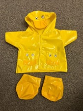 TEDDY CLOTHES Yellow Raincoat
