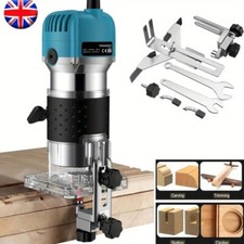 Electric Hand Trimmer Wood Laminator Router Joiners Wood Trimming Tool 220V 800W