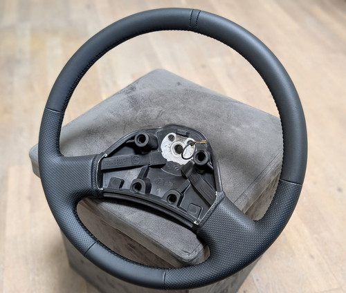 New leather steering - leather, for