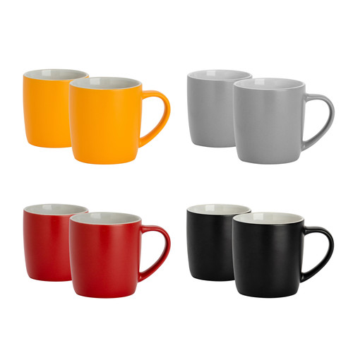 Matt coloured coffee - coffee, mugs