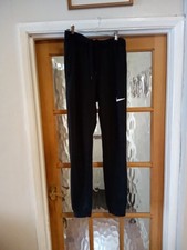 Mens Nike Activewear Joggers Bottoms Size Small In Black