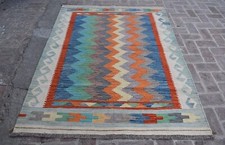 4'10 x 6'9 Handmade afghan