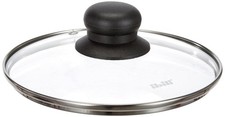 18cm vented glass saucepan lid