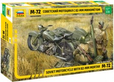 Zvezda 1/35 Soviet Motorcycle
