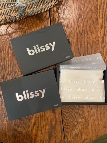 Set king blissy white silk - 2-set,