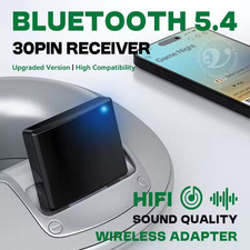 30Pin Bluetooth 5.4 5.1 Music