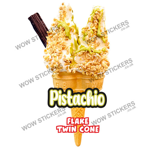 Ice cream van sticker