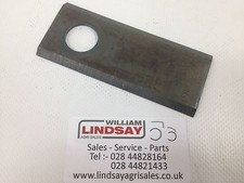 Deutz Fahr KM20 KM22 Drum Mower 96mm x 40mm Flat Cutting Blade Pack Of 10