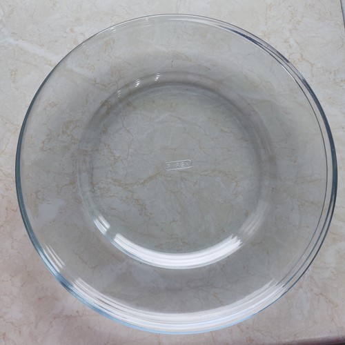 Vintage jaj pyrex clear glass - pyrex,