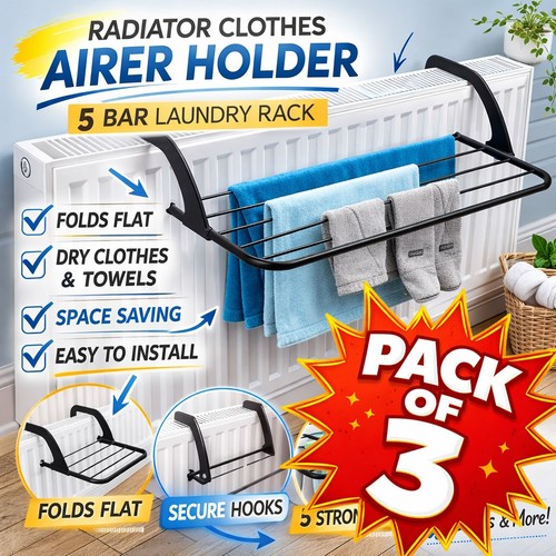 Pack bar radiator airer - bar,