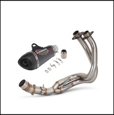 For Kawasaki Z650 Ninja 650 ER6F EX650F Whole Exhaust System Muffler Front Pipe