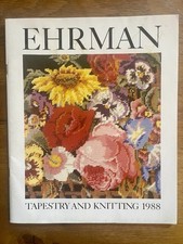 Vintage  1988 Pre Owned Ehrman Tapestry & Knitting Catalogue