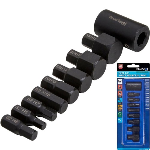 Bluespot 9pc impact hex - bluespot,