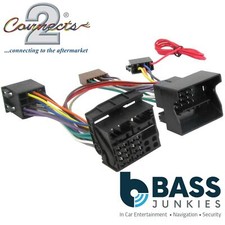 CT10BM03 BMW 3 5 Mini Bluetooth Parrot SOT Lead T-Harness ISO Adaptor Connects2