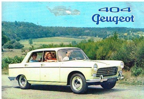 Peugeot 404 saloon petrol - 404, 1.6