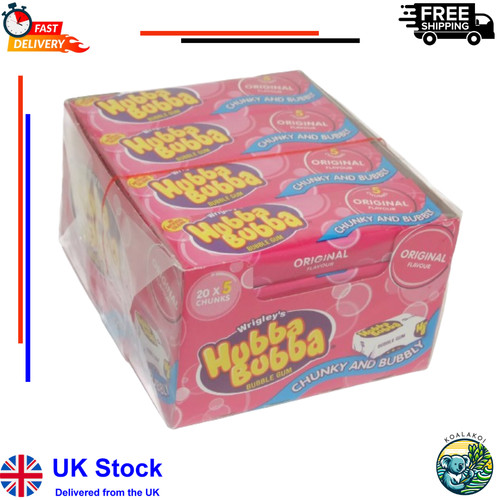 20x hubba bubba original - bubba,