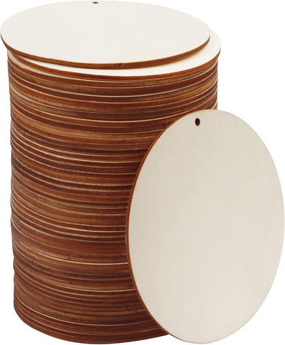 Wooden slices holes - wooden,