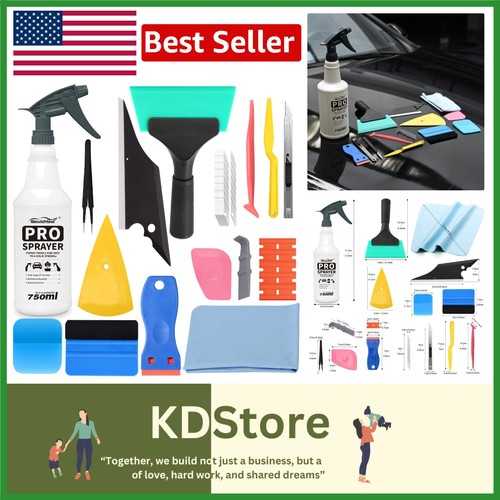 Window tint tools set - tools, with