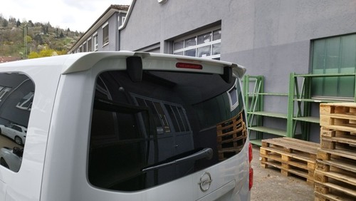 Roof spoiler tailgate - tailgate, with