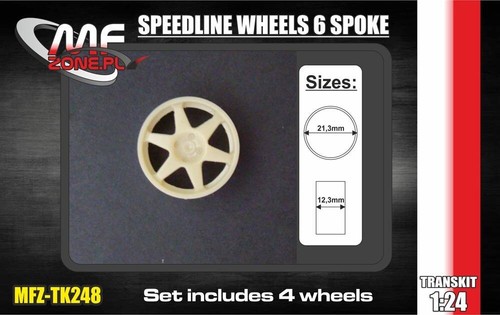 Speedline wheels spokes 4 - 6,