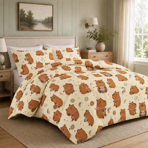 Capybara double duvet - double, cover