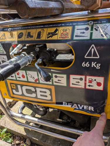Jcb beaver hydraulic breaker - hydraulic,