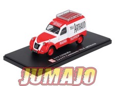 2CVAP59 Voiture 1/43 ELIGOR Auto plus : CITROEN 2CV n°38 camionnette Télé ARTHAU