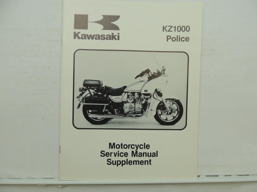 Vintage kawasaki kz1000 police - kz1000,
