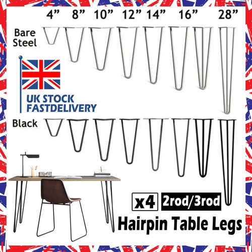 Hairpin table leg - hairpin, diy