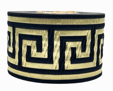 10m Jacquard Ribbon/Trim Greek