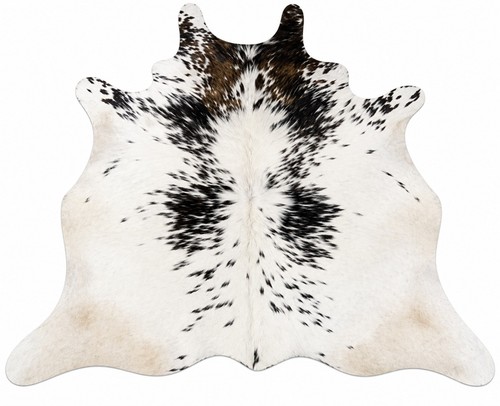 Natural cowhide rug genuine - natural,