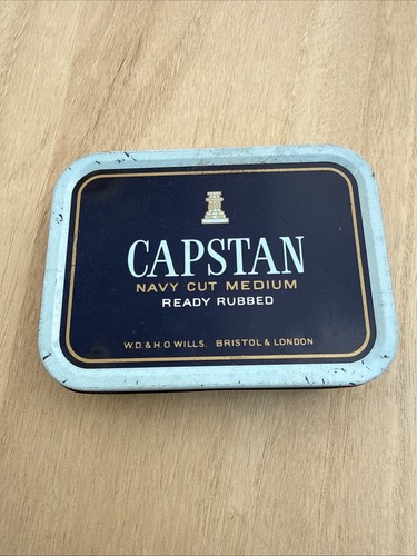 Cigarette tobacco tin - cigarette, capstan