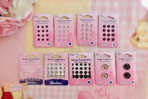 Hemline sew snap - snap, fastener