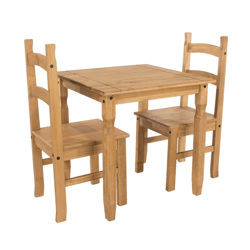 Compact dining table chairs - 2,