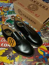 *Mens Black Gibson Shoes Tredair UK 8.5 made in Northampton England NEW Boxed*