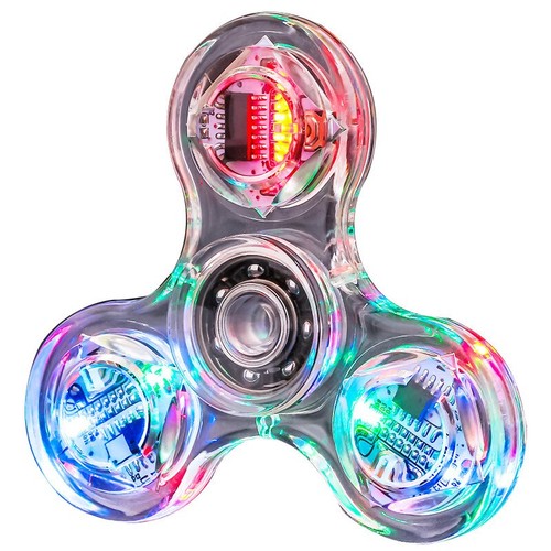Led light fidget spinner - led,